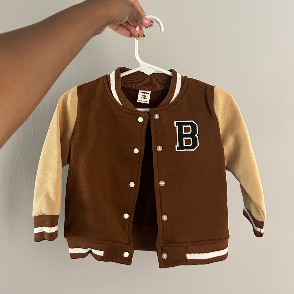 Toddler varsity jacket